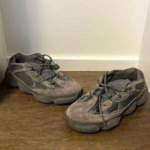 Adidas Yeezy 500, grey, men’s us 10, used twice, comes with box
